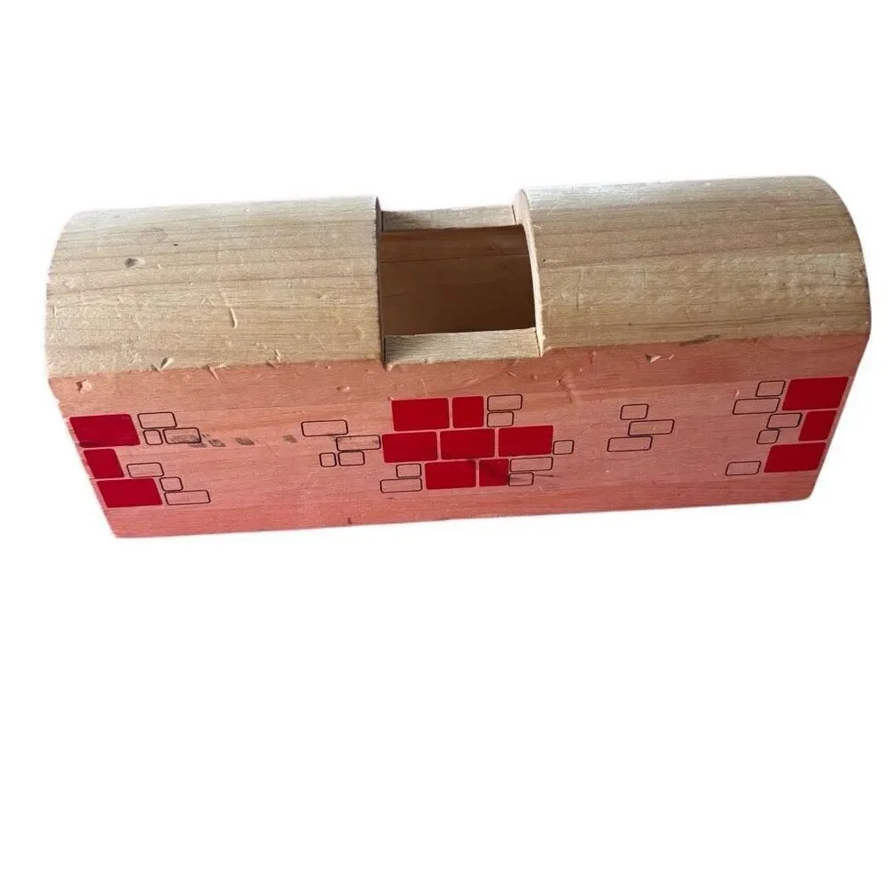 Maxim Enterprises Wood Covered Bridge For Thomas & Friends Wooden Train Track